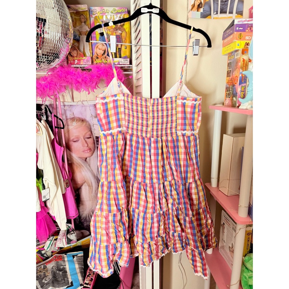 English Factory Gingham Size Medium dress‎ - Picture 4 of 6